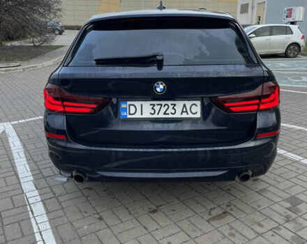 Синий БМВ 5 Серия, объемом двигателя 2 л и пробегом 164 тыс. км за 17600 $, фото 3 на Automoto.ua