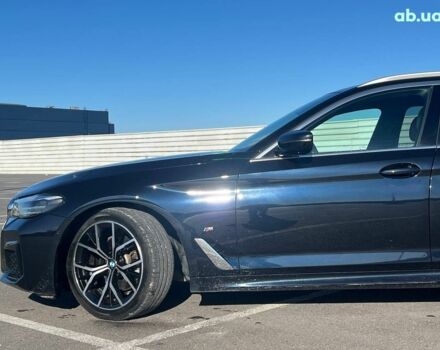 Синий БМВ 5 Серия, объемом двигателя 2 л и пробегом 190 тыс. км за 32790 $, фото 2 на Automoto.ua