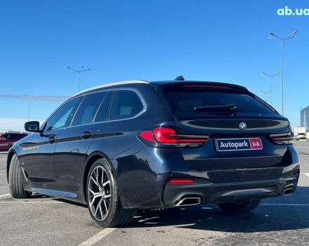 Синий БМВ 5 Серия, объемом двигателя 2 л и пробегом 190 тыс. км за 32790 $, фото 5 на Automoto.ua