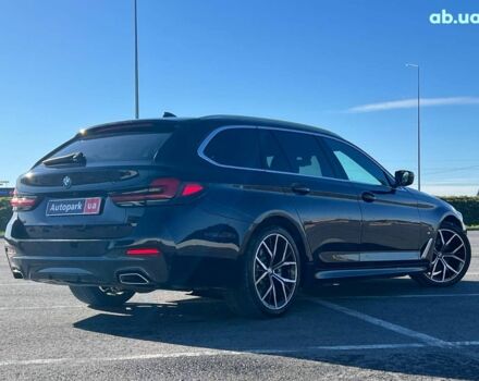 Синий БМВ 5 Серия, объемом двигателя 2 л и пробегом 190 тыс. км за 32790 $, фото 7 на Automoto.ua