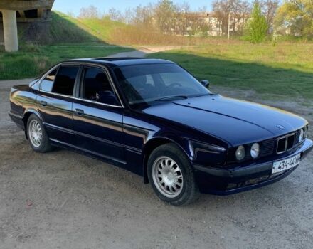 Синий БМВ 5 Серия, объемом двигателя 2.5 л и пробегом 777 тыс. км за 900 $, фото 1 на Automoto.ua