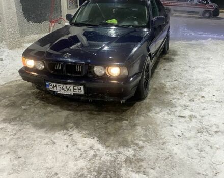 Синий БМВ 5 Серия, объемом двигателя 2 л и пробегом 300 тыс. км за 2699 $, фото 1 на Automoto.ua