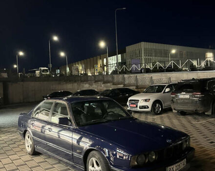 Синий БМВ 5 Серия, объемом двигателя 2 л и пробегом 450 тыс. км за 2999 $, фото 1 на Automoto.ua