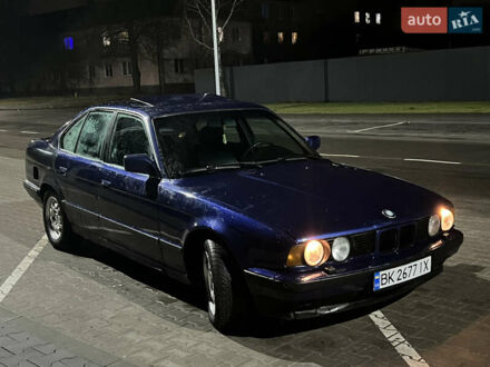 Синий БМВ 5 Серия, объемом двигателя 1.99 л и пробегом 300 тыс. км за 2200 $, фото 1 на Automoto.ua