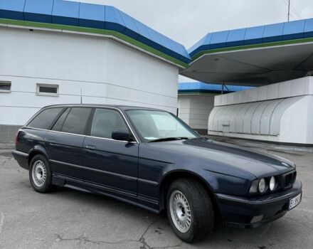 Синий БМВ 5 Серия, объемом двигателя 3 л и пробегом 280 тыс. км за 3197 $, фото 1 на Automoto.ua
