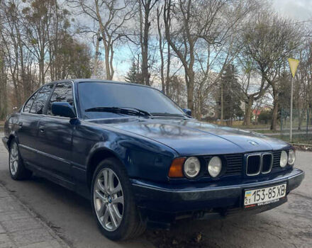 Синий БМВ 5 Серия, объемом двигателя 2 л и пробегом 300 тыс. км за 2500 $, фото 1 на Automoto.ua
