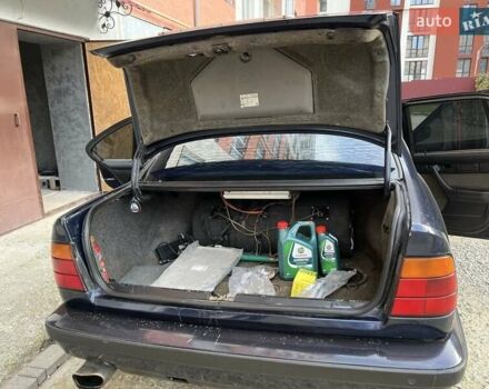 Синий БМВ 5 Серия, объемом двигателя 2.5 л и пробегом 430 тыс. км за 1500 $, фото 1 на Automoto.ua