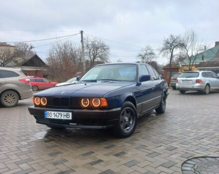 Синий БМВ 5 Серия, объемом двигателя 1.8 л и пробегом 400 тыс. км за 2250 $, фото 1 на Automoto.ua