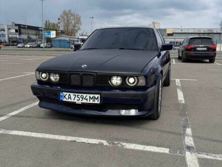 Синий БМВ 5 Серия, объемом двигателя 2 л и пробегом 279 тыс. км за 2992 $, фото 1 на Automoto.ua