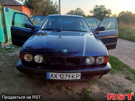 БМВ 5 Серия 1990 в Харькове на Automoto.ua Синий БМВ 5 Серия, объемом двигателя 1.8 л и пробегом 475 тыс. км за 1400 $, фото 1 на Automoto.ua