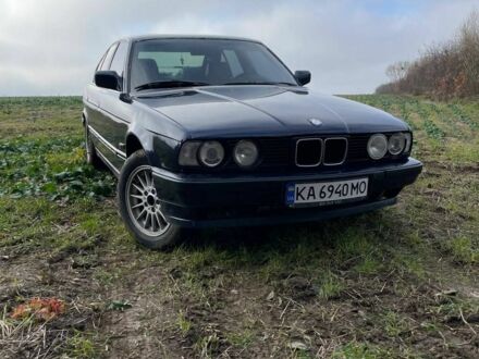 Синий БМВ 5 Серия, объемом двигателя 2 л и пробегом 330 тыс. км за 2200 $, фото 1 на Automoto.ua