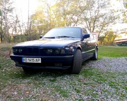 Синий БМВ 5 Серия, объемом двигателя 2 л и пробегом 400 тыс. км за 3300 $, фото 1 на Automoto.ua