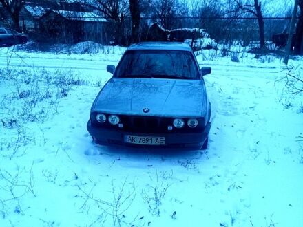 Синий БМВ 5 Серия, объемом двигателя 2 л и пробегом 300 тыс. км за 1600 $, фото 1 на Automoto.ua