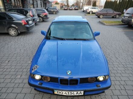 Синій БМВ 5 Серія, об'ємом двигуна 2 л та пробігом 325 тис. км за 2500 $, фото 1 на Automoto.ua