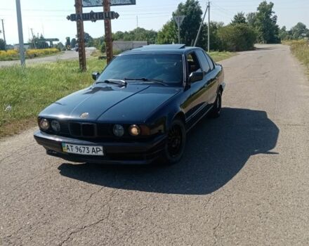 Синій БМВ 5 Серія, об'ємом двигуна 2 л та пробігом 300 тис. км за 2200 $, фото 1 на Automoto.ua