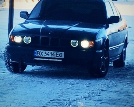 Синий БМВ 5 Серия, объемом двигателя 2 л и пробегом 555 тыс. км за 2821 $, фото 1 на Automoto.ua