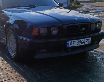 Синий БМВ 5 Серия, объемом двигателя 2.5 л и пробегом 35 тыс. км за 4000 $, фото 1 на Automoto.ua