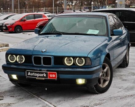 Синий БМВ 5 Серия, объемом двигателя 2 л и пробегом 333 тыс. км за 4490 $, фото 1 на Automoto.ua