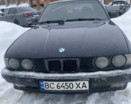 Синий БМВ 5 Серия, объемом двигателя 1.99 л и пробегом 460 тыс. км за 2650 $, фото 1 на Automoto.ua