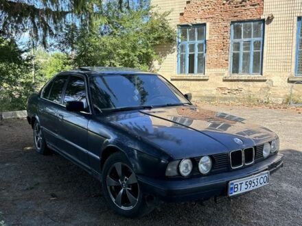 Синий БМВ 5 Серия, объемом двигателя 1.8 л и пробегом 250 тыс. км за 1000 $, фото 1 на Automoto.ua