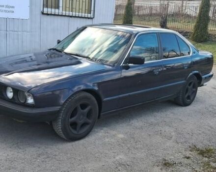 Синий БМВ 5 Серия, объемом двигателя 1.8 л и пробегом 260 тыс. км за 1399 $, фото 1 на Automoto.ua