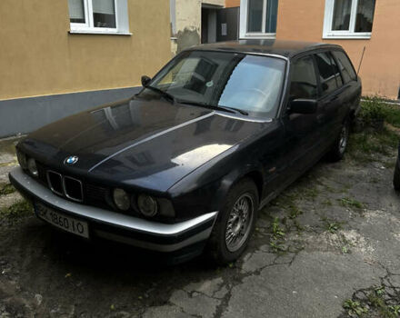 Синий БМВ 5 Серия, объемом двигателя 1.8 л и пробегом 385 тыс. км за 2400 $, фото 1 на Automoto.ua