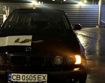 Синий БМВ 5 Серия, объемом двигателя 2.5 л и пробегом 450 тыс. км за 2750 $, фото 1 на Automoto.ua