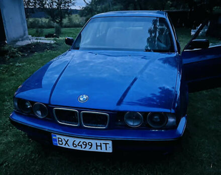 Синий БМВ 5 Серия, объемом двигателя 3 л и пробегом 307 тыс. км за 3000 $, фото 1 на Automoto.ua