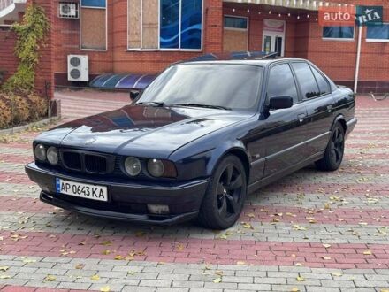 Синий БМВ 5 Серия, объемом двигателя 2 л и пробегом 420 тыс. км за 3500 $, фото 1 на Automoto.ua