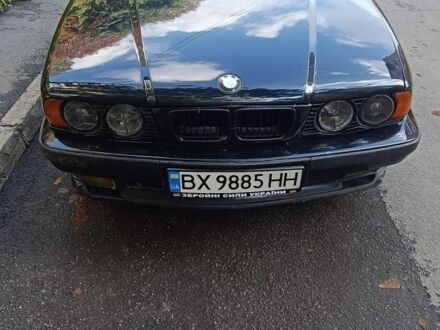 Синій БМВ 5 Серія, об'ємом двигуна 1.8 л та пробігом 265 тис. км за 2200 $, фото 1 на Automoto.ua