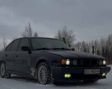 Синий БМВ 5 Серия, объемом двигателя 1.8 л и пробегом 326 тыс. км за 2500 $, фото 1 на Automoto.ua