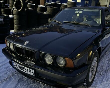 Синий БМВ 5 Серия, объемом двигателя 1.8 л и пробегом 370 тыс. км за 2600 $, фото 1 на Automoto.ua