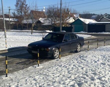 Синий БМВ 5 Серия, объемом двигателя 2.5 л и пробегом 100 тыс. км за 2000 $, фото 1 на Automoto.ua
