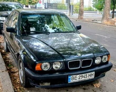 Синий БМВ 5 Серия, объемом двигателя 1.99 л и пробегом 370 тыс. км за 3400 $, фото 1 на Automoto.ua