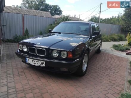 Синій БМВ 5 Серія, об'ємом двигуна 1.99 л та пробігом 207 тис. км за 6500 $, фото 1 на Automoto.ua