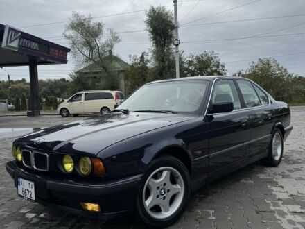 Синий БМВ 5 Серия, объемом двигателя 2 л и пробегом 490 тыс. км за 4300 $, фото 1 на Automoto.ua