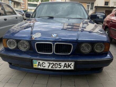 Синій БМВ 5 Серія, об'ємом двигуна 2.5 л та пробігом 500 тис. км за 2301 $, фото 1 на Automoto.ua