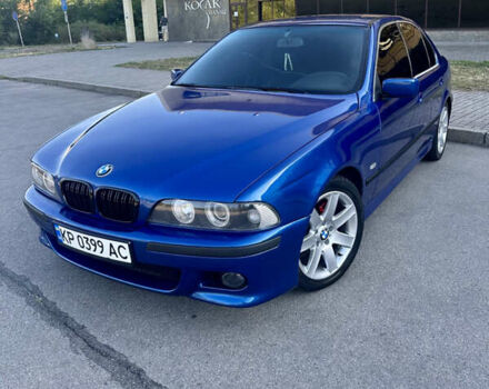 Синий БМВ 5 Серия, объемом двигателя 2 л и пробегом 388 тыс. км за 4800 $, фото 1 на Automoto.ua