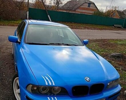 Синій БМВ 5 Серія, об'ємом двигуна 2 л та пробігом 280 тис. км за 4000 $, фото 1 на Automoto.ua