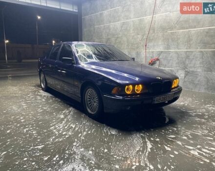 Синий БМВ 5 Серия, объемом двигателя 2.5 л и пробегом 99 тыс. км за 3500 $, фото 1 на Automoto.ua