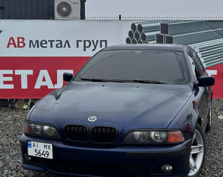 Синій БМВ 5 Серія, об'ємом двигуна 2 л та пробігом 650 тис. км за 3999 $, фото 1 на Automoto.ua