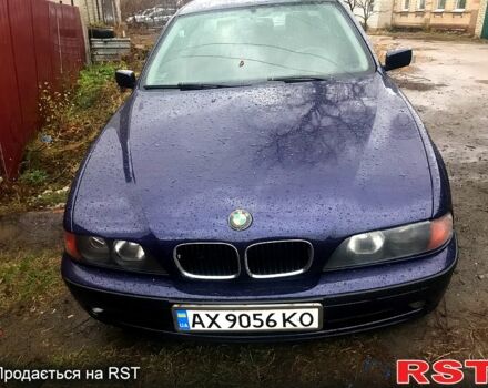 Синий БМВ 5 Серия, объемом двигателя 2 л и пробегом 350 тыс. км за 3000 $, фото 1 на Automoto.ua