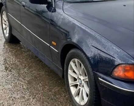 Синий БМВ 5 Серия, объемом двигателя 2 л и пробегом 279 тыс. км за 848 $, фото 1 на Automoto.ua