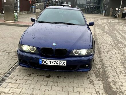 Синій БМВ 5 Серія, об'ємом двигуна 2.5 л та пробігом 430 тис. км за 4300 $, фото 1 на Automoto.ua