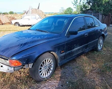 Синий БМВ 5 Серия, объемом двигателя 2 л и пробегом 250 тыс. км за 600 $, фото 1 на Automoto.ua