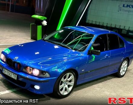 Синий БМВ 5 Серия, объемом двигателя 2.5 л и пробегом 300 тыс. км за 4700 $, фото 1 на Automoto.ua