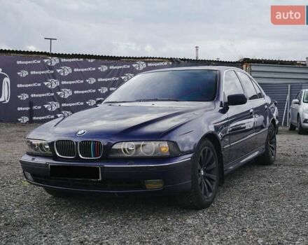 Синий БМВ 5 Серия, объемом двигателя 2.8 л и пробегом 332 тыс. км за 4150 $, фото 1 на Automoto.ua