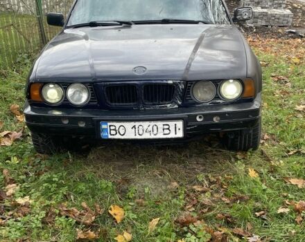 Синій БМВ 5 Серія, об'ємом двигуна 2.5 л та пробігом 460 тис. км за 1600 $, фото 1 на Automoto.ua