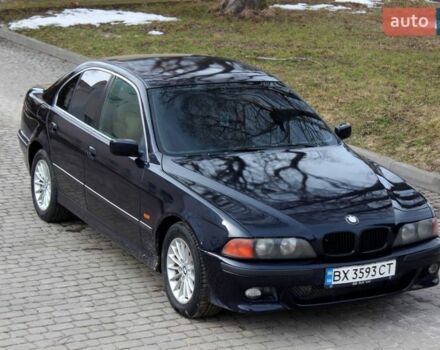 Синий БМВ 5 Серия, объемом двигателя 2.5 л и пробегом 300 тыс. км за 3450 $, фото 1 на Automoto.ua