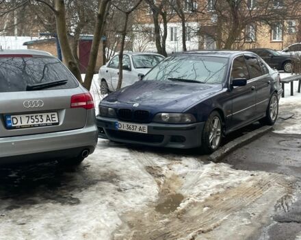 Синий БМВ 5 Серия, объемом двигателя 2.5 л и пробегом 3 тыс. км за 1500 $, фото 1 на Automoto.ua